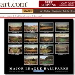 Screenshot from Art.com