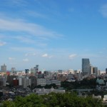The city of Sendai, Japan, before the earthquake and tsunami