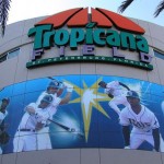 Tropicana Field in Tampa Bay, FL