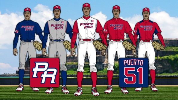 puerto rico baseball uniforms