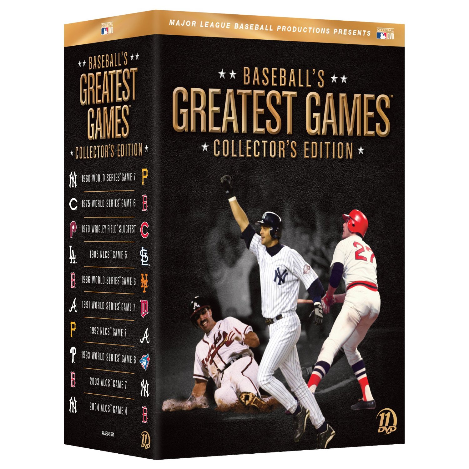 DVD Review: Baseball's Greatest Games-Collector's Edition